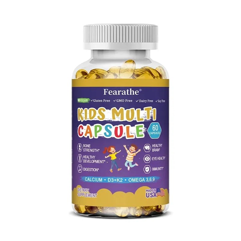 Kids Complete Nutrition Gummies na may Vitamin D3 Zinc at Iodine para sa Immune Support at Growth Support 60 Gummies — image 8
