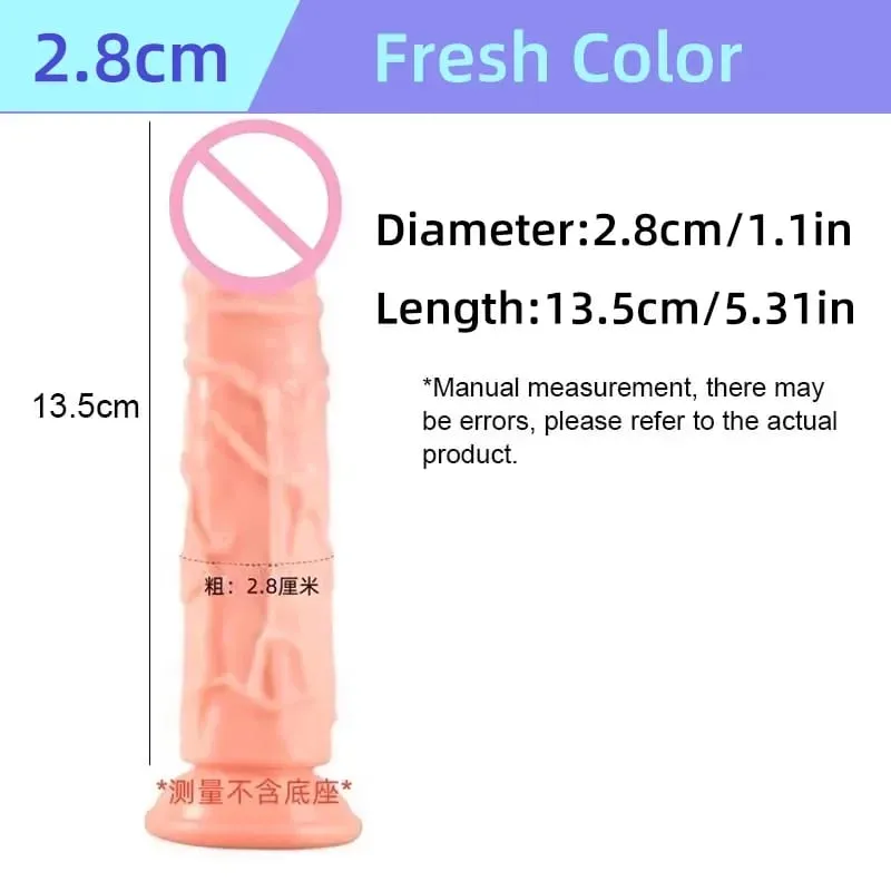 Transparent Big Dick 13 Sizes Realistic Jelly Dildo Women Gay Anal Sex Toys Soft Clitoris Vaginal Masturbators Penis Suction Cup — image 22