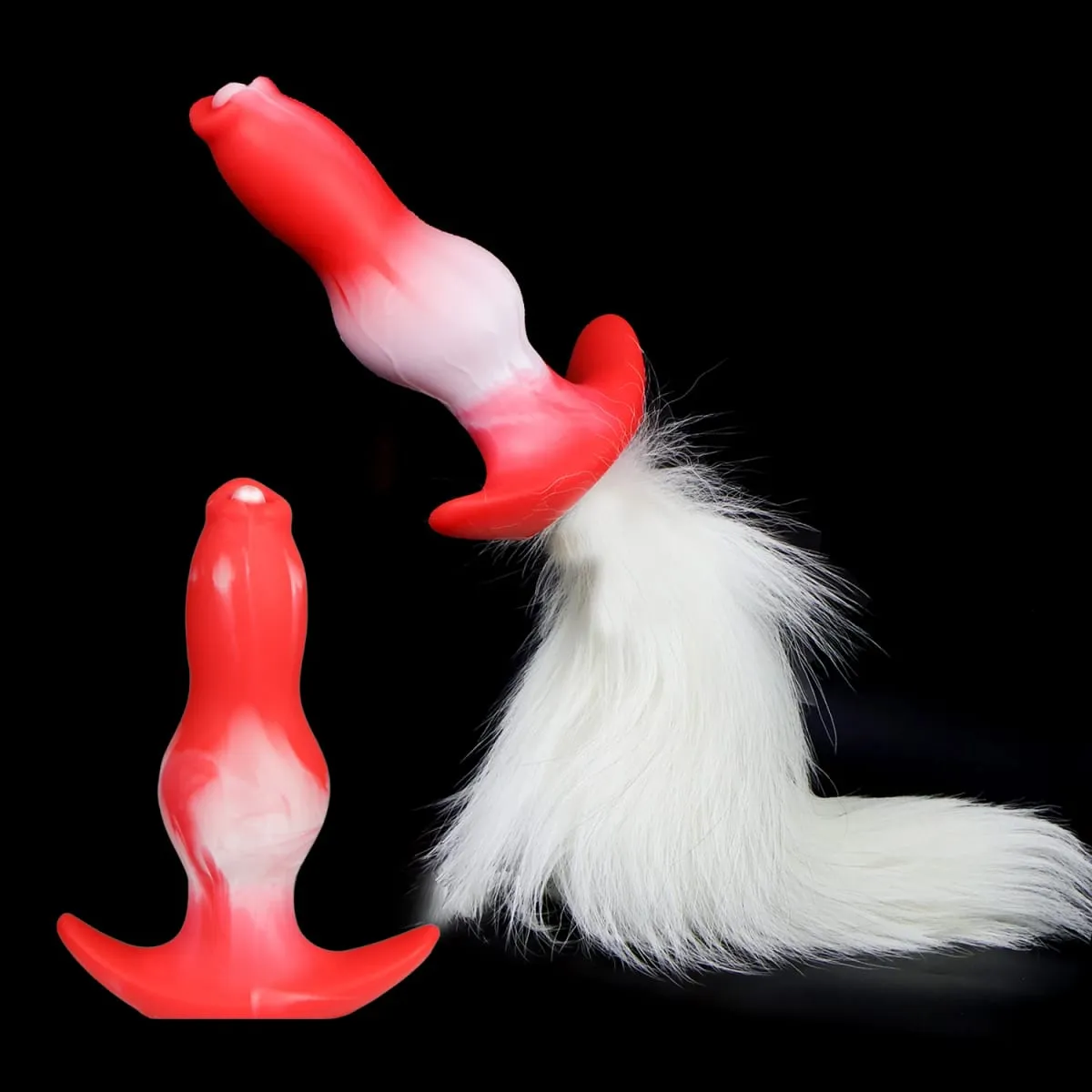 Anal Plug na may Tail BDSM Adult Sex Game Cosplay 18+ Anal Dildo para sa Babae Mga Lalaki Silicone Soft Butt Plug Gay Sex Toys para sa Party BDSM — image 1