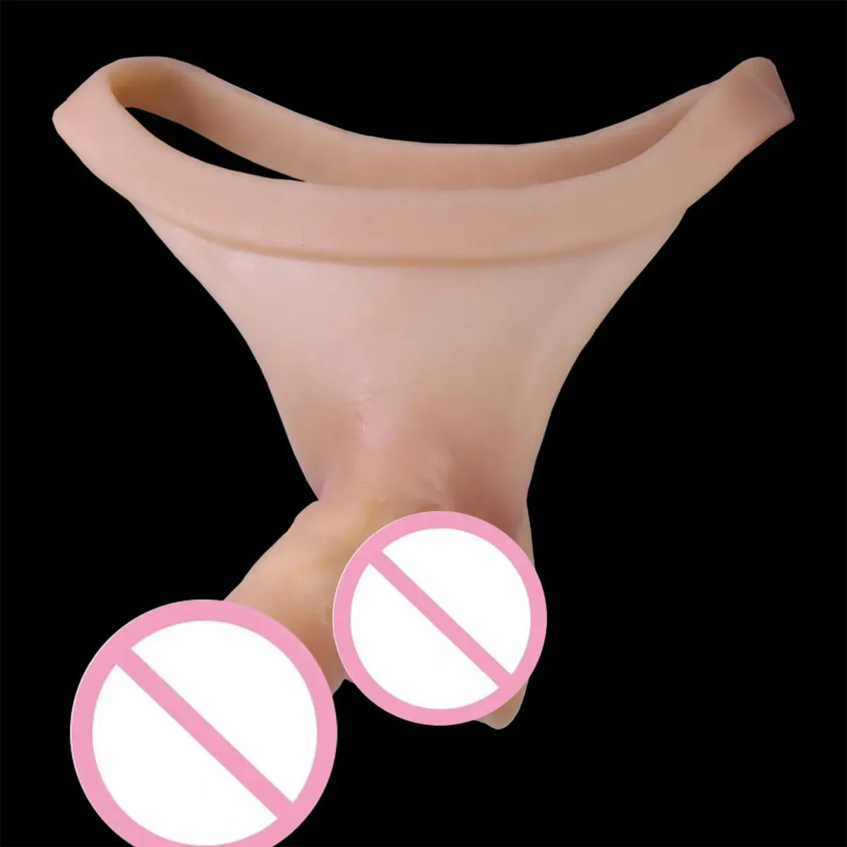 Cinta em vibrador para lésbicas gay wearable oco sólido pênis mangas bdsm pau vibrador calças strapon pênis brinquedos sexuais para casal mulher — image 3