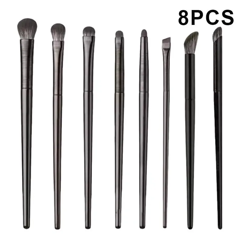 Makeup Brushes Set 5 6 8 10 Pcs Professional Soft Eyeliner Eyeshadow Contouring Blending Blush Beauty Tools Kit for Women — image 8