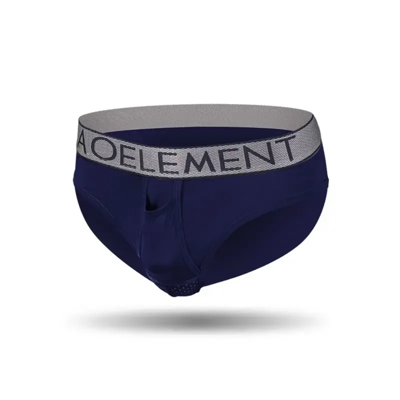 Bullet type separation scrotal panty briefs ng lalaki breathable varicocele U convex pouch — image 3