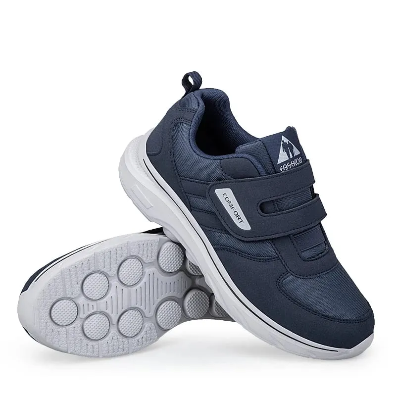 Men's Diabetic Shoes for Elder Orthopedics Feet Swollen Adjustable Walking Shoe Casual Sneakers Elderly Foot Pain Relief — image 4