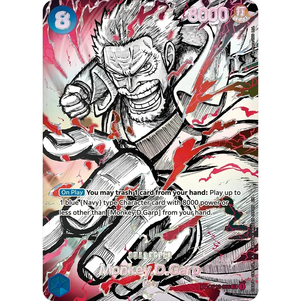 Collection Cards Monkey D. Luffy EB04-061 OPCG EN Shining Creativity Rare Holographic Embossed Textured Foil Card — image 14
