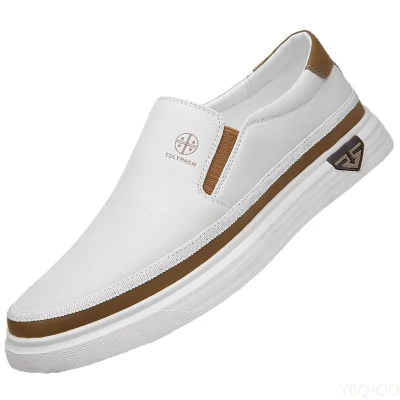 Spring Autumn New Fashionable Men's Shoes Elegant minimalist Casual Comfortable height increasing Men's Shoes — image 5