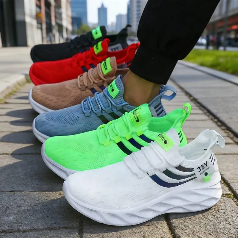 Casual Sports Running Shoes for Men Lightweight Casual Sports Shoes Comfort Athletic Nonskid Sneakers Outdoor Tenis Para Hombre — image 4