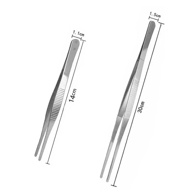Stainless Steel Multifunction Barbecue Tongs Food Clip BBQ Kitchen Gadgets Cooking Tweezers Buffet Tool CFQJ006 — image 14