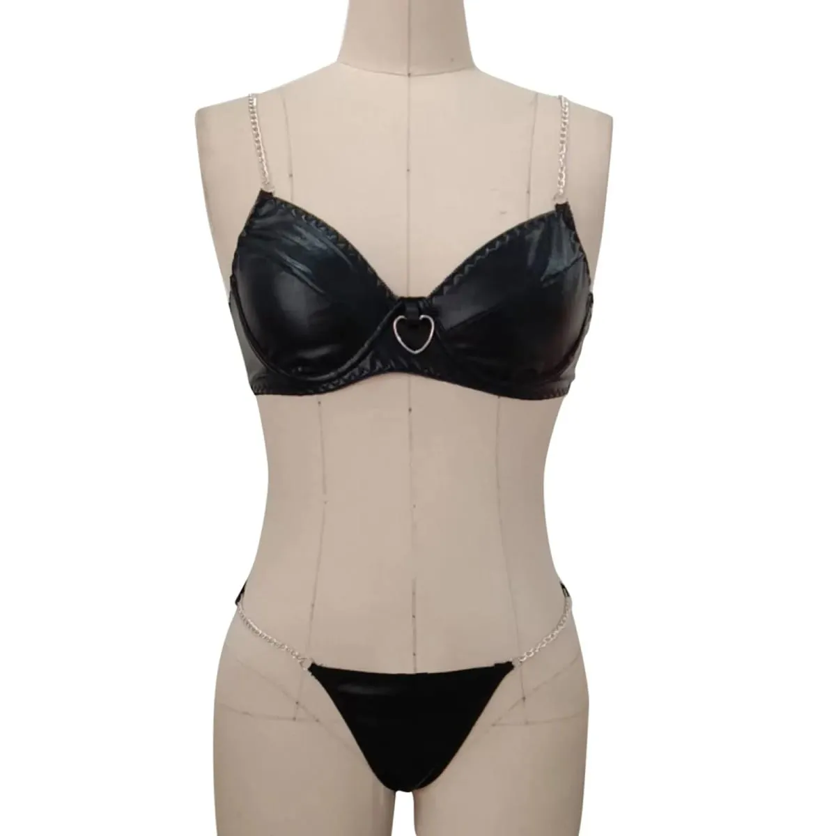 Plus Size Lingerie For Women Valentines Day Women Plus Size Underwire Lingerie Set Two Bielizna Uwodzicielska Damska Komplety