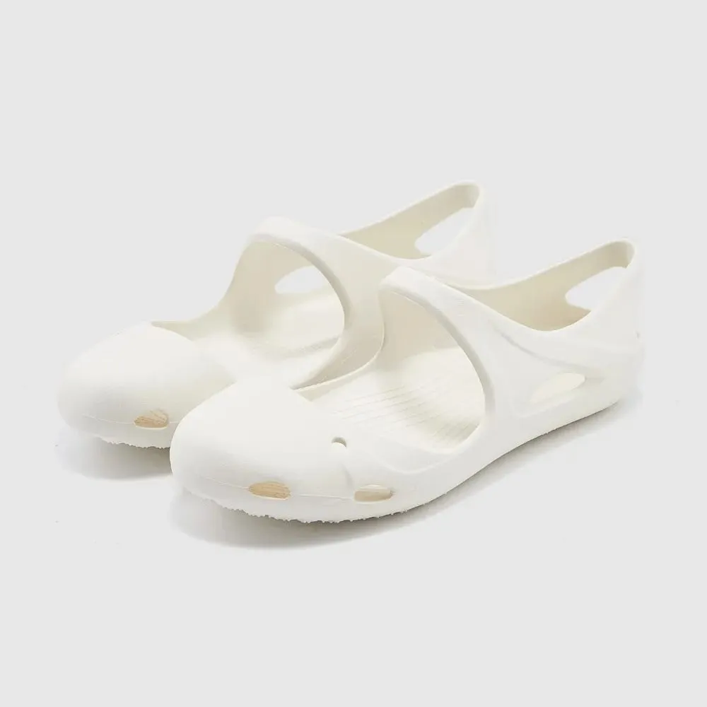 Women Arch Support EVA Mary Jane Clogs Hollow Quick Dry Non Slip Lightweight Yoga Walking Water Sandals