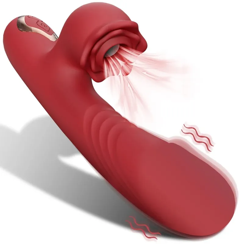 Powerful Vibrating Sucking Vibrator Female Sucker Clitoris Stimulator G Spot Dildo Massager Adult Goods Sex Toys Shop for Women