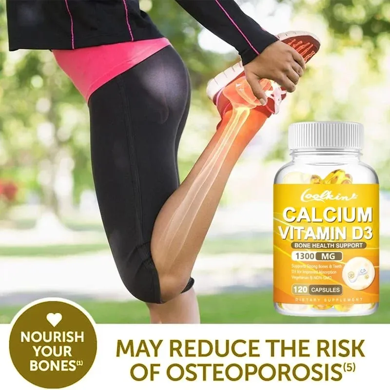 Ang Kaltsyum + Bitamina D3 ay Nagtataguyod ng Kalusugan ng Buto at Suporta sa Immune Pinahuhusay ang Carbonate Absorption Supplement sa Pandiyeta — image 4