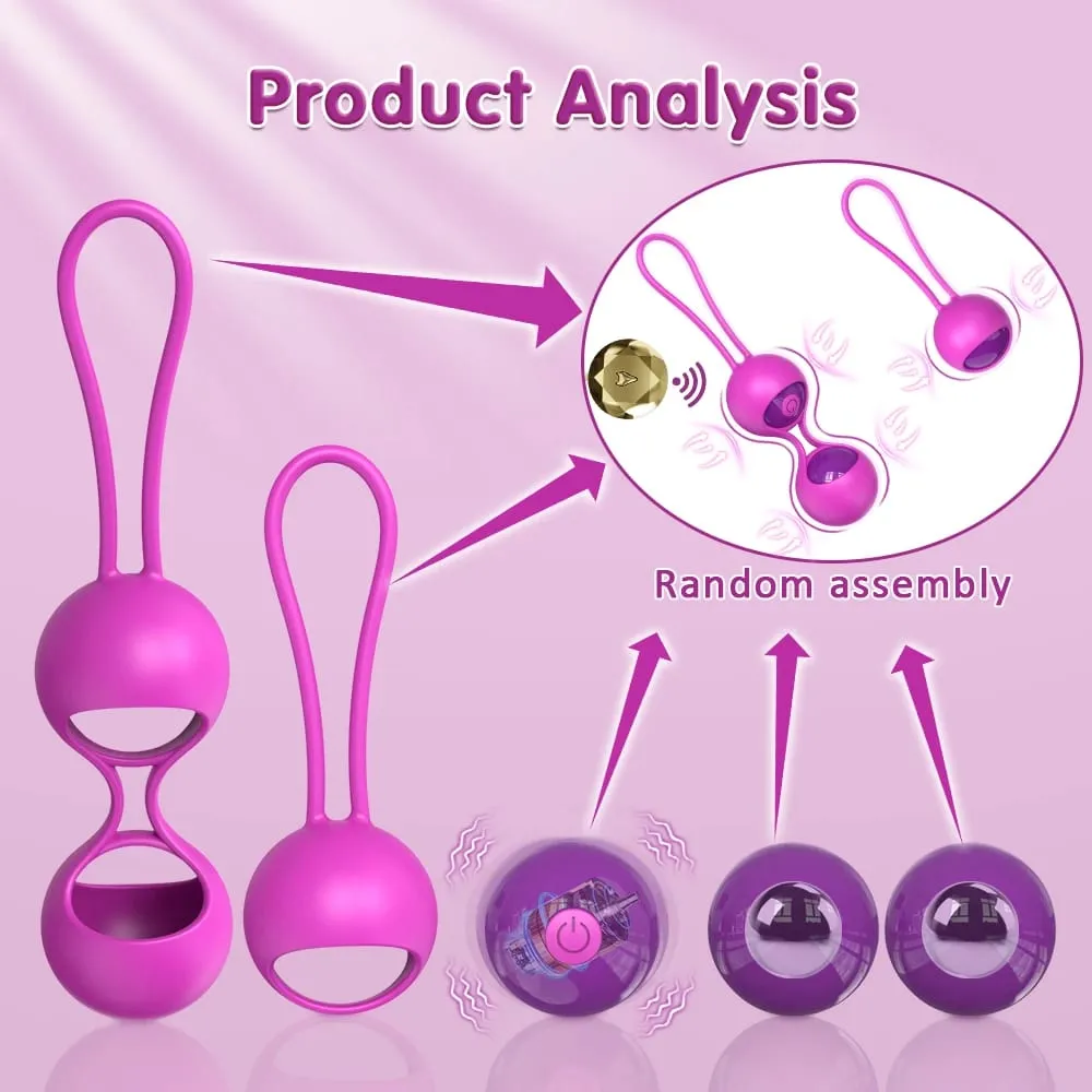 Vibrador de ponto g com controle remoto, bolas de kegel para mulheres, ovo vibratório, massageador vaginal, estimulador de mamilos clitoriano, brinquedos adultos — image 3