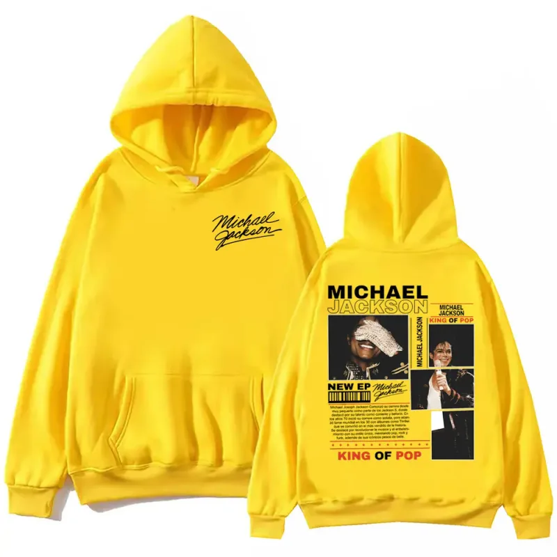 Rock Singer Michael Jackson Merch Hoodies Men Women Fashion Vintage Hooded Sweatshirts High Quality Fleece Oversized Pullovers — image 11