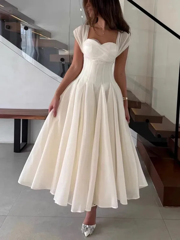 Women Fashion Backless High Waisted Ball Dress Elegant Christmas Party Long Dresses 2025 Sexy Square Neck Sleeveless Mesh Dress — image 9