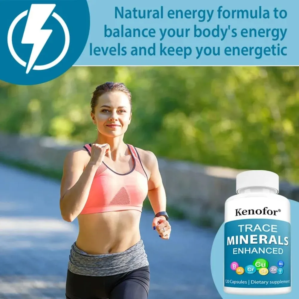 Trace Mineral Supplement - Supports Healthy Energy Levels and The Immune System with Iodine Zinc Copper Manganese — image 3
