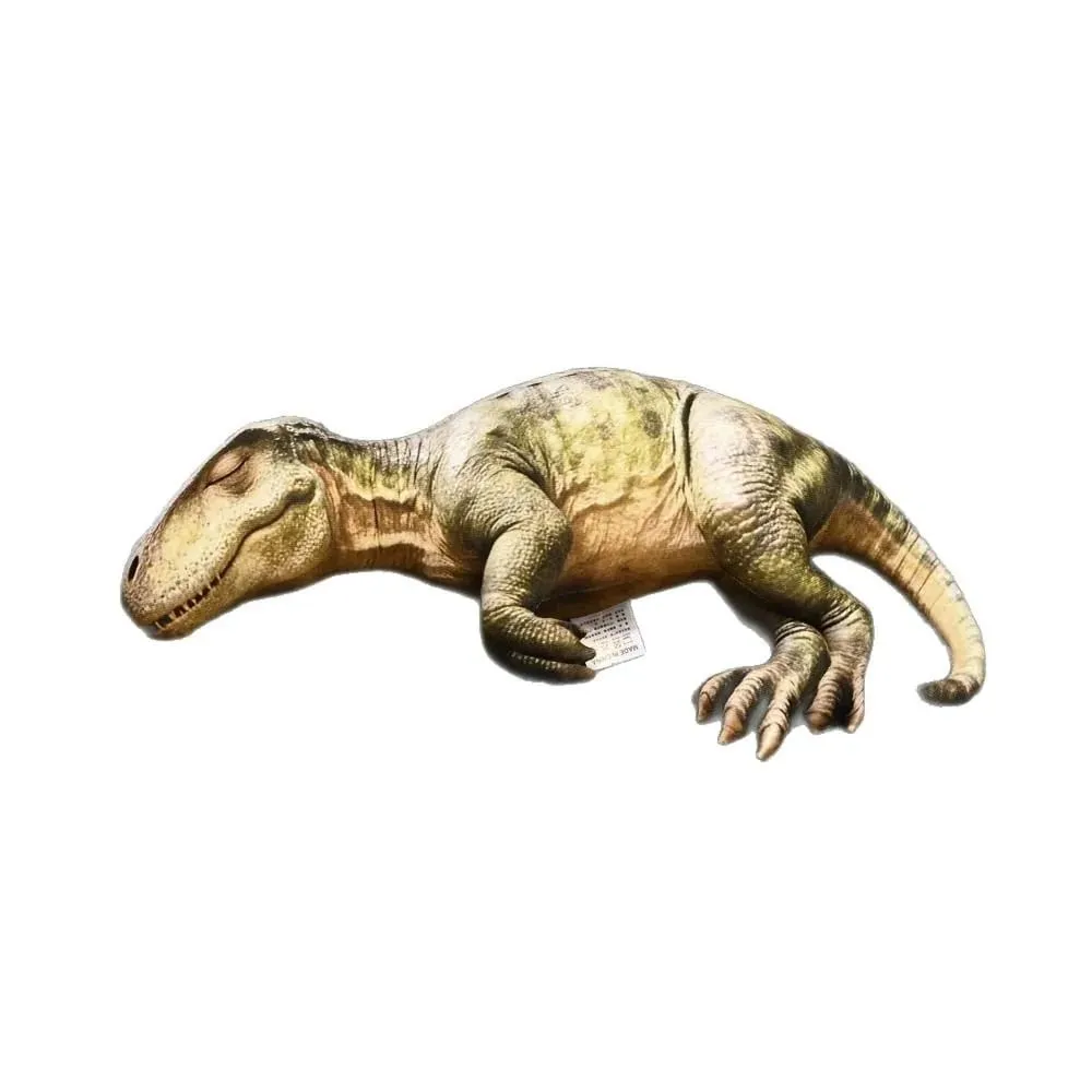 3D Design Dinosaur Pillow Lifelike Dinosaur Cotton Filling Cushion Kawaii Style Funny Shape Home Throw Pillow Gift Giving — image 9