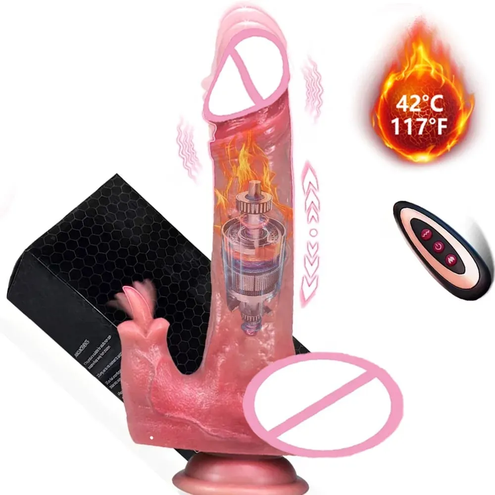 Vibrador - Vibrador -9 Polegadas Massageador Vibratório de Silicone Telescópico para Casais 10 Modos Brinquedo de Massagem Erótica Seguro Discreto Parceiro Feminino Prazer — image 1
