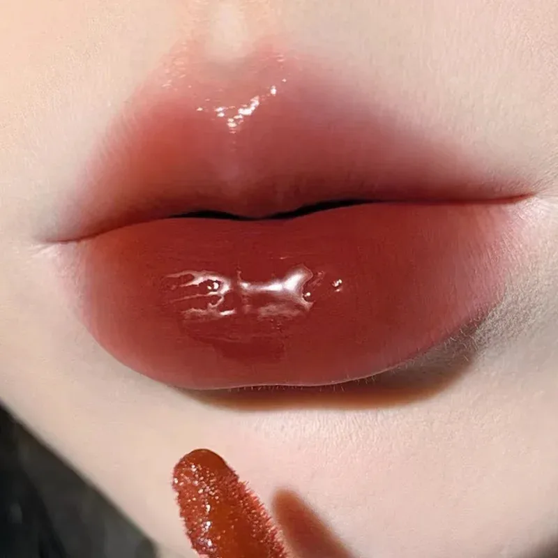 Herorange Gloss idratante Tinta per labbra Texture acquosa Labbra carnose di vetro Trucco quotidiano non secco a lunga durata — image 12