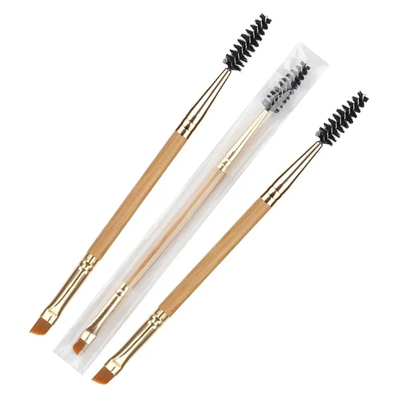 5 Pcs Eyeshadow Makeup Brushes Professional Double Ended Eyebrow Brush Comb For Women Cosmetic Beauty Make Up Tools — image 6
