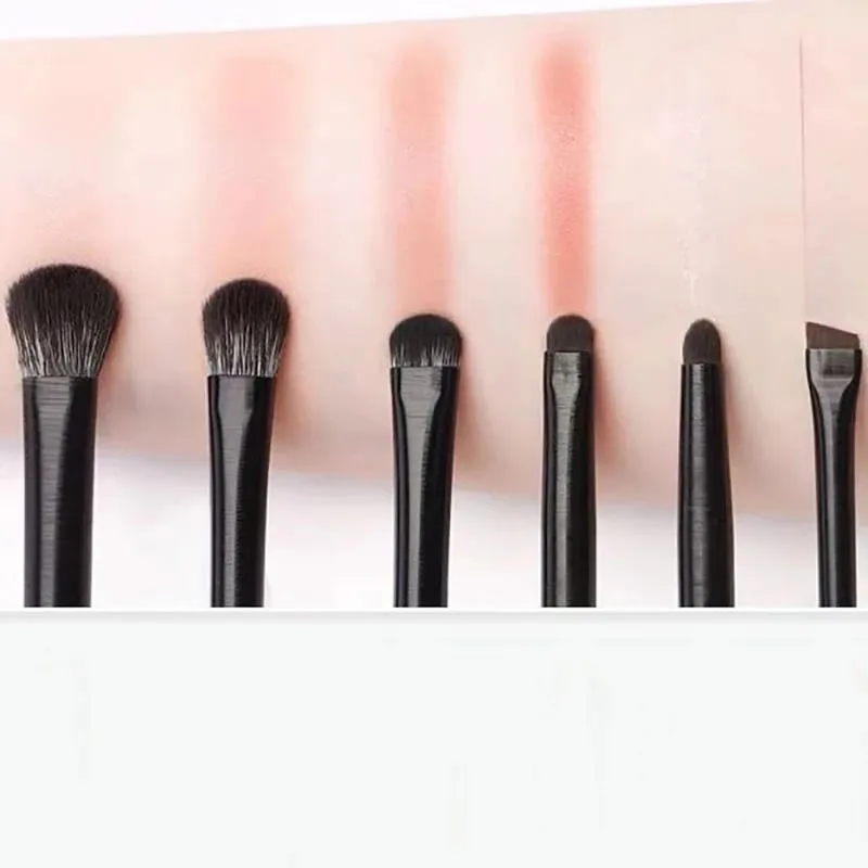 6PCS Eyes Makeup Brushes Set Professional Soft Contouring Eyeshadow Eyeliner Eyebrow Brush Women Facial Beauty Cosmetic Tool. — image 5
