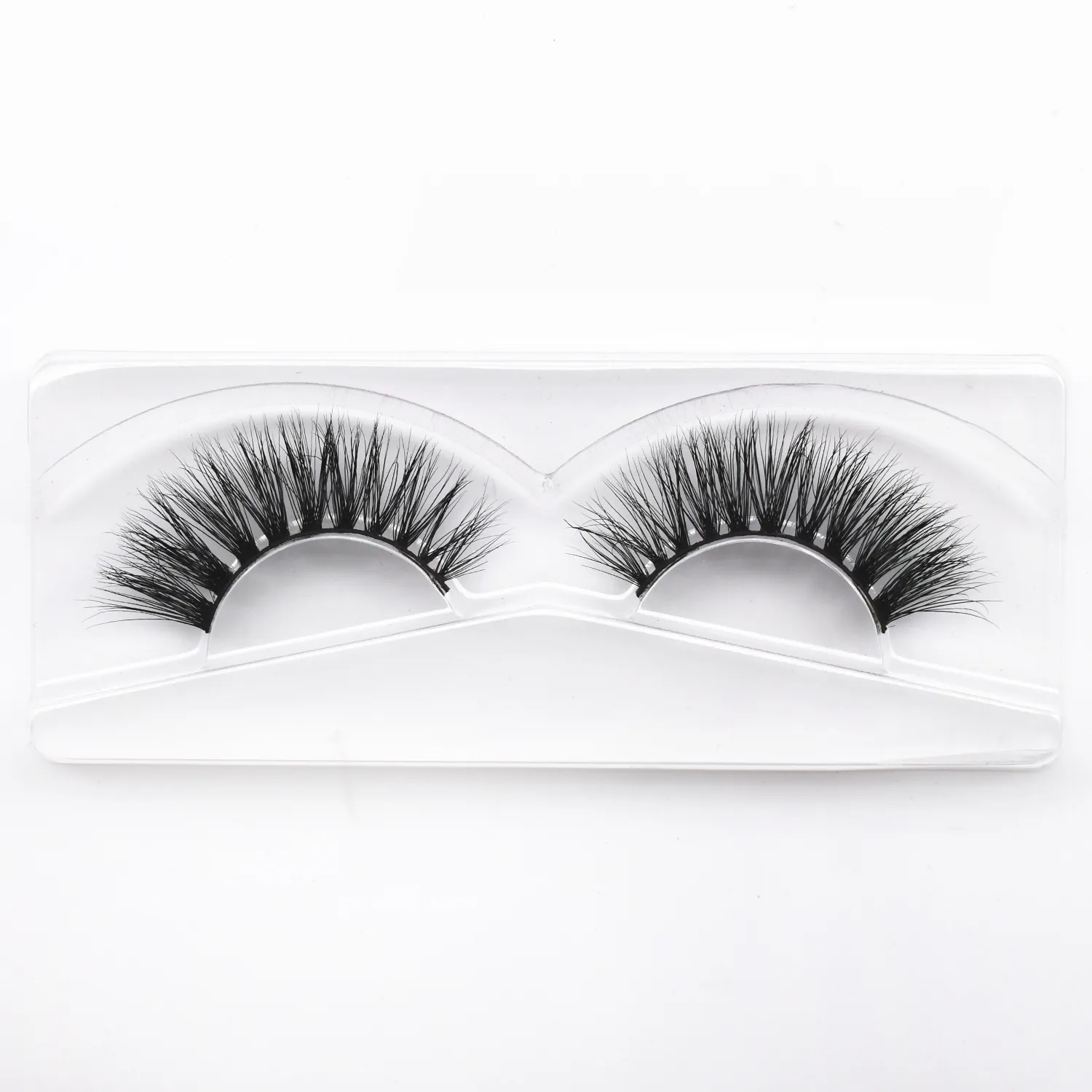 D20 Real Mink Lashes Eyelashes Extension Natural Long Winged Volume Eye Lashes Handmade Mink Fake Eyelash Makeup Lash — image 5