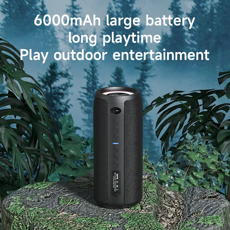 Zealot-S51Pro 40W højeffekt Bluetooth-højttaler 3D Stereo Bas Bluetooth-højttaler Bærbar IPX5 Vandtæt Egnet TWS-bomboks — image 5