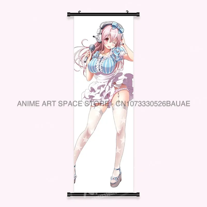 Video game Wall Artwork Canvas Scrolls Picture Anime Movie Role Poster Hanging Painting Print Home Decoration For SUPER SONICO — image 36