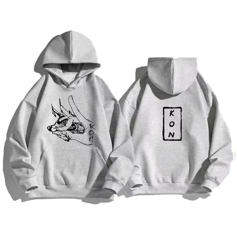 Hot Anime Chainsaw Man Hayakawa Aki Fox Devil Kon Graphic Printed Hooded Men Women 2D Hoodies Casual Sweatshirt Harajuku Streetw — image 11
