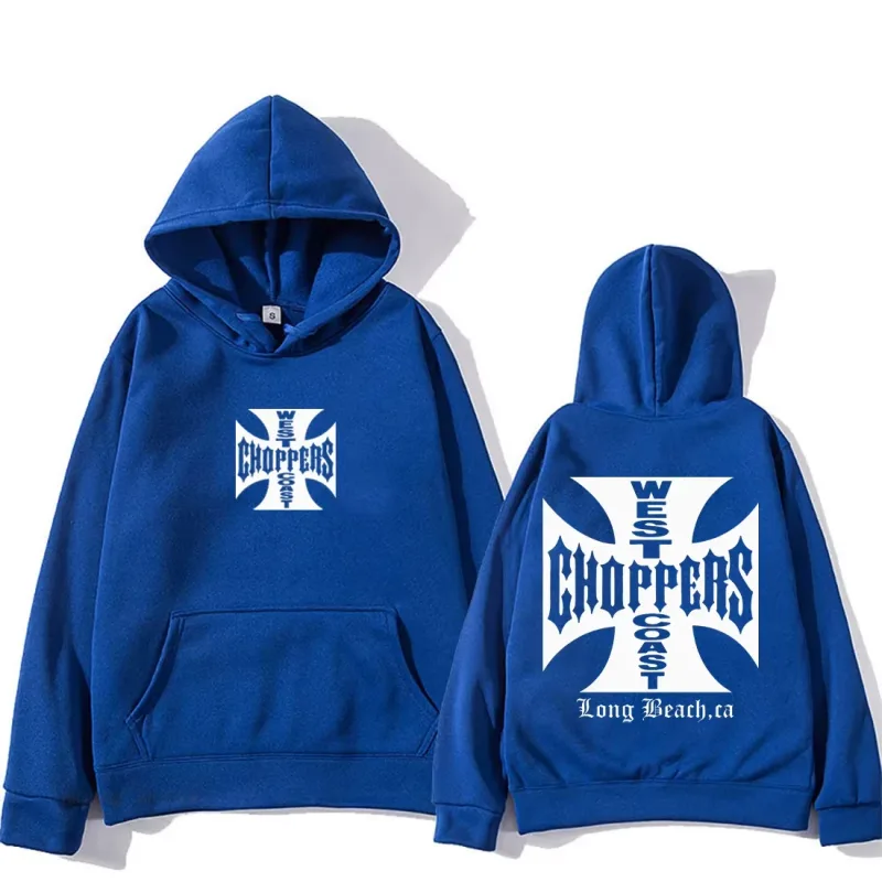 Paul Walker West Coast Choppers Hoodie Herr Dammode Mode Topp hiphopkläder Fleece långärmad vintagetröja — image 8
