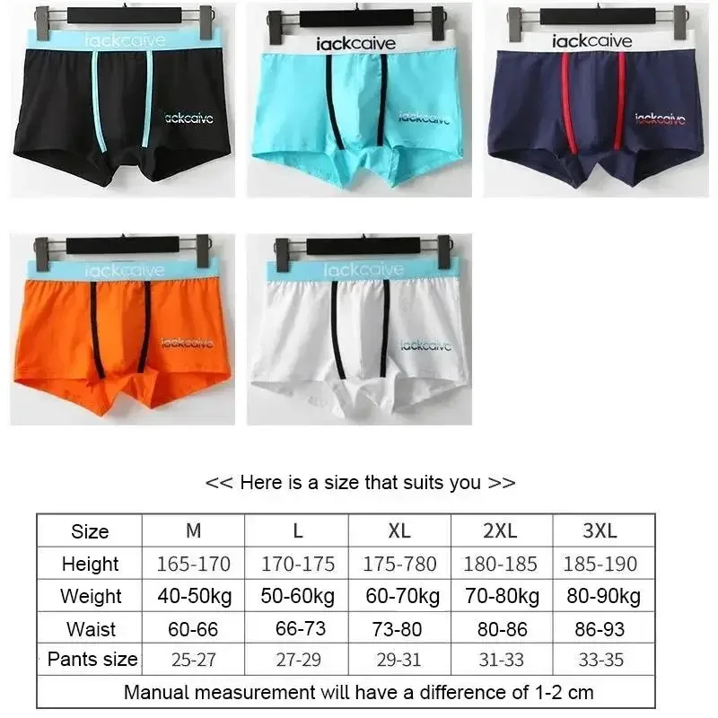 3 pçs calcinha masculina de algodão boxers masculino respirável homem boxer impresso cuecas confortáveis shorts masculinos roupa interior M-3XL — image 23