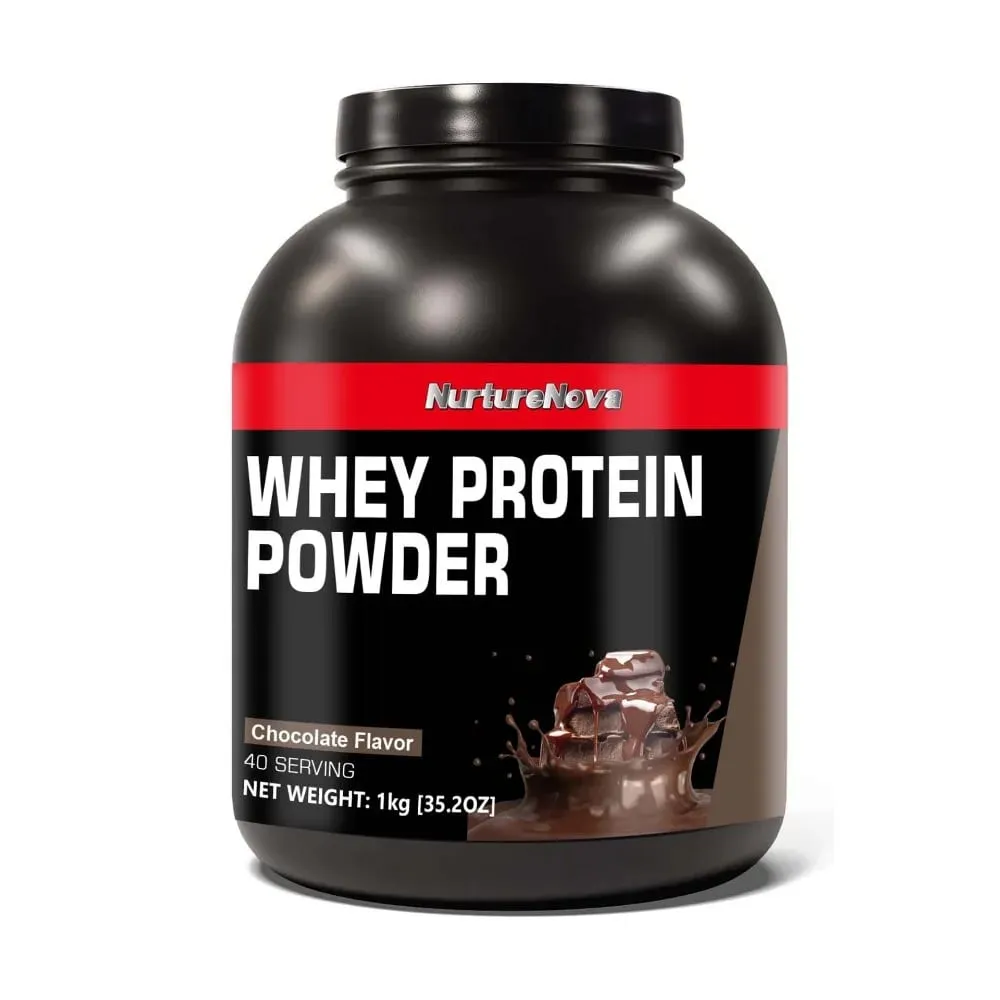 NurtureNova Whey Protein Powder 40 Servings Protein Drink Mix for Adults Chocolate Matcha Strawberry Flavor Daily Nutrition — image 4