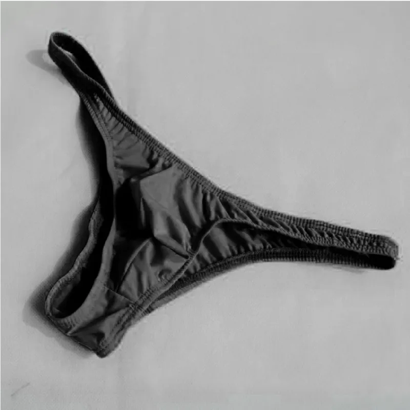 Cuecas masculinas cuecas shorts bolsa lingerie cuecas calças g-string breve calcinha para homem 1pc — image 9