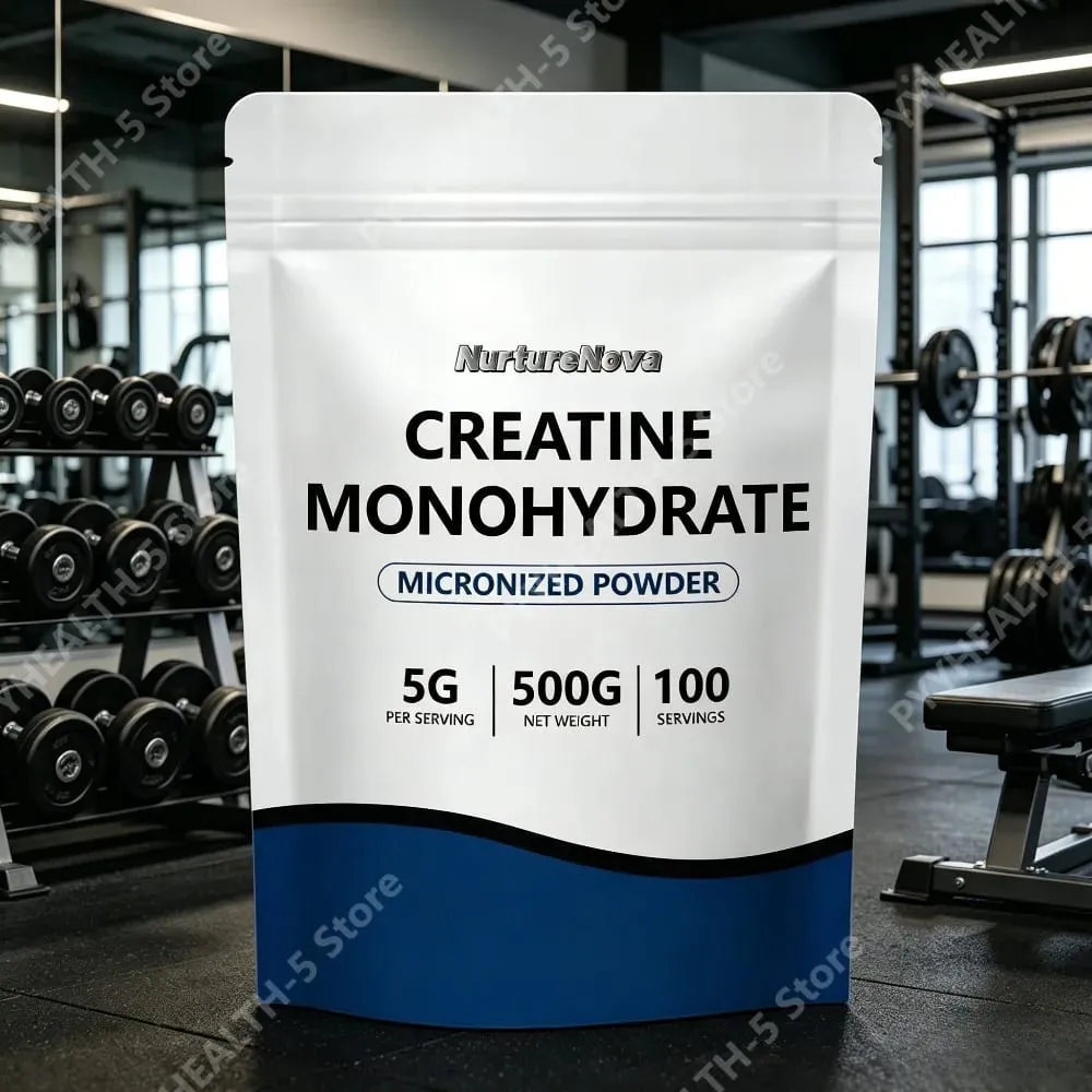 Creatine Monohydrate Powder Micronized 5g Per Serving 100 CT 500g Net Weight for Sports Nutrition Fitness Training Support — image 2