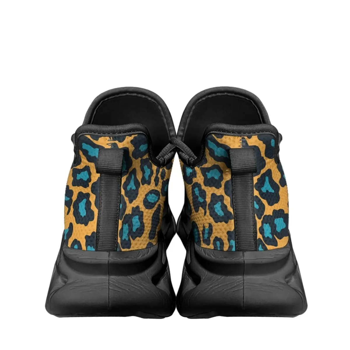 Trendy Leopard Print Men's Running Shoes Fashion Sneakers for Mens Slip-On Non Slip Men’s Blade Sneakers — image 2