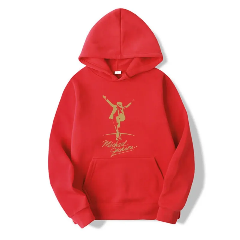 2026 Michael Jackson Gold Men Hoodies — image 8