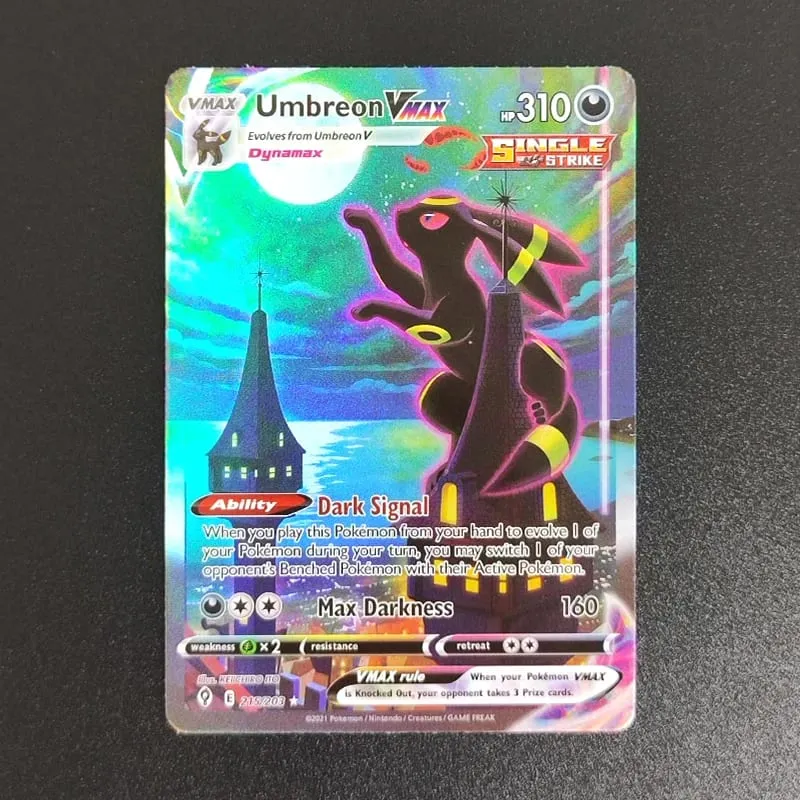 Pokemon Card PTCG Foil Proxy English Gengari Rayquaza Vmax Giratian Lugia V Mew Latias Latios EX Collectibles Trading Card Game