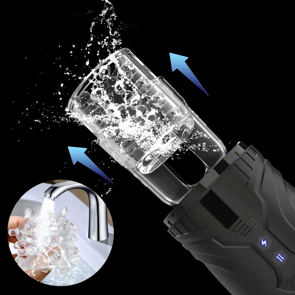Telescopic Rotation Male Masturbator for Men Automatic Thrusting Vagina Masturbation Cup Erotic Sex Toys Adult Mastubation Tool — image 3
