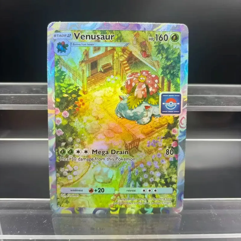 DIY POCKET Collection Cards Blastoise Self Made Single Card Classic Game Anime Card Gift Toy — image 7