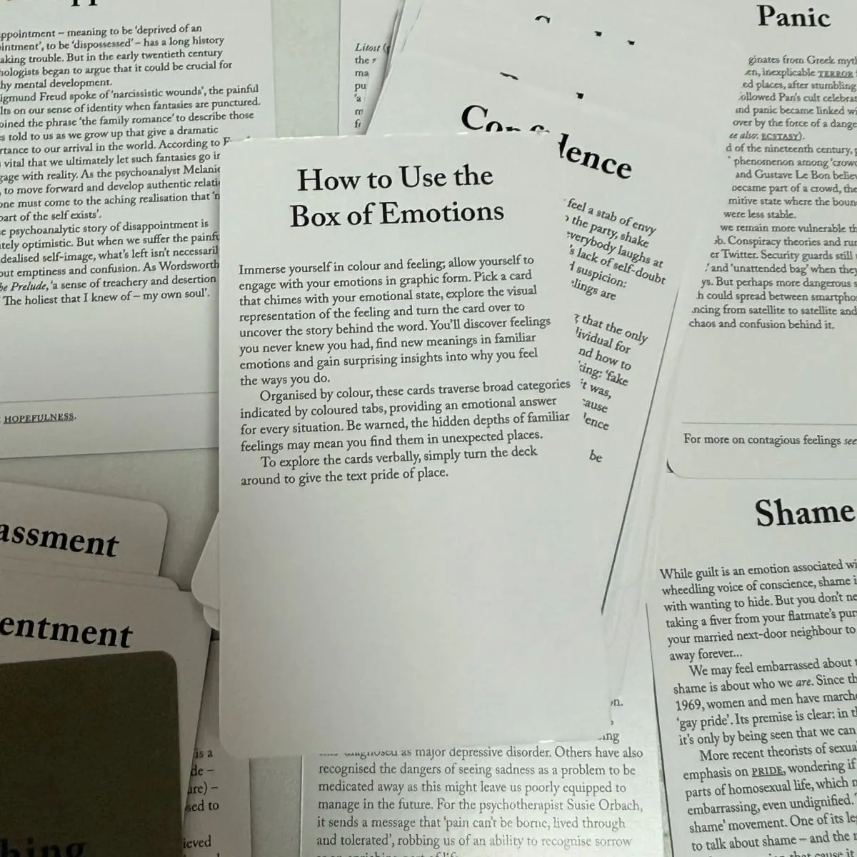 The Box of Emotions Deck Engish Version 80 Cards To Make Sense of Your Feelings — image 3