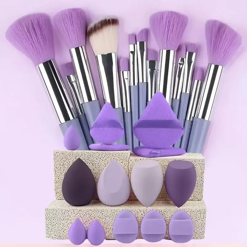 Makeup Brushes Set Premium Synthetic Kabuki Brushes Foundation Concealer Powder Blush Blending Face Eyeshadow Cosmetic Brushes S — image 18