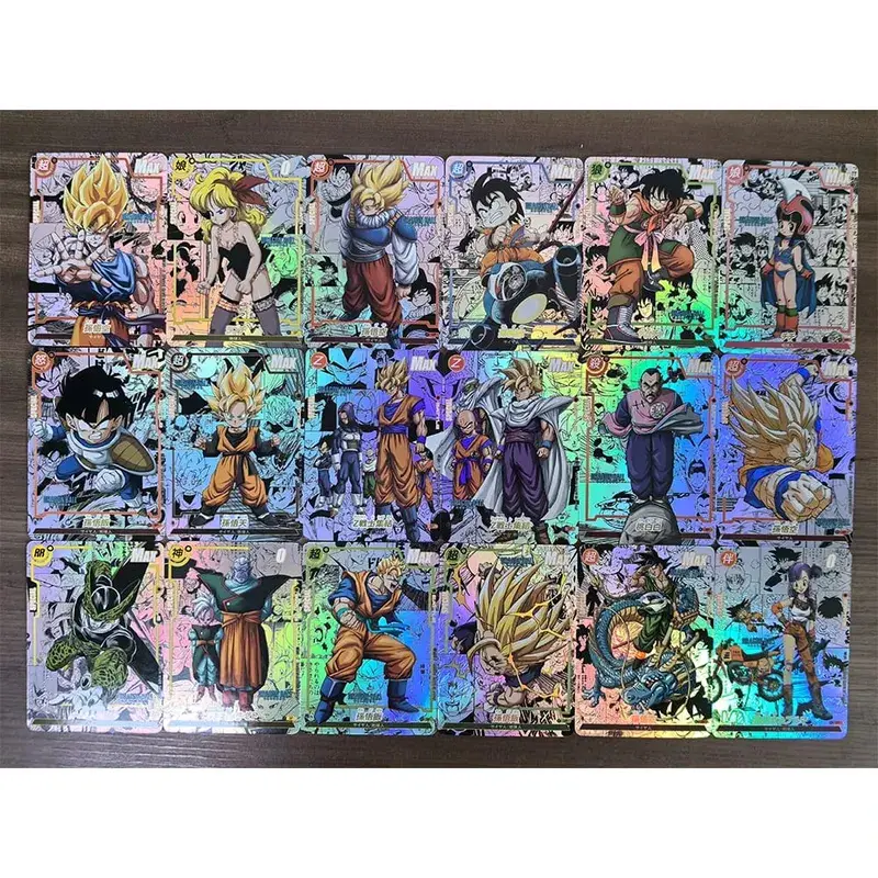 Anime characters Dragon Ball Super Bulma Cell DIY Homemade Bronzing texture Game toys Collection card Christmas birthday gift — image 14