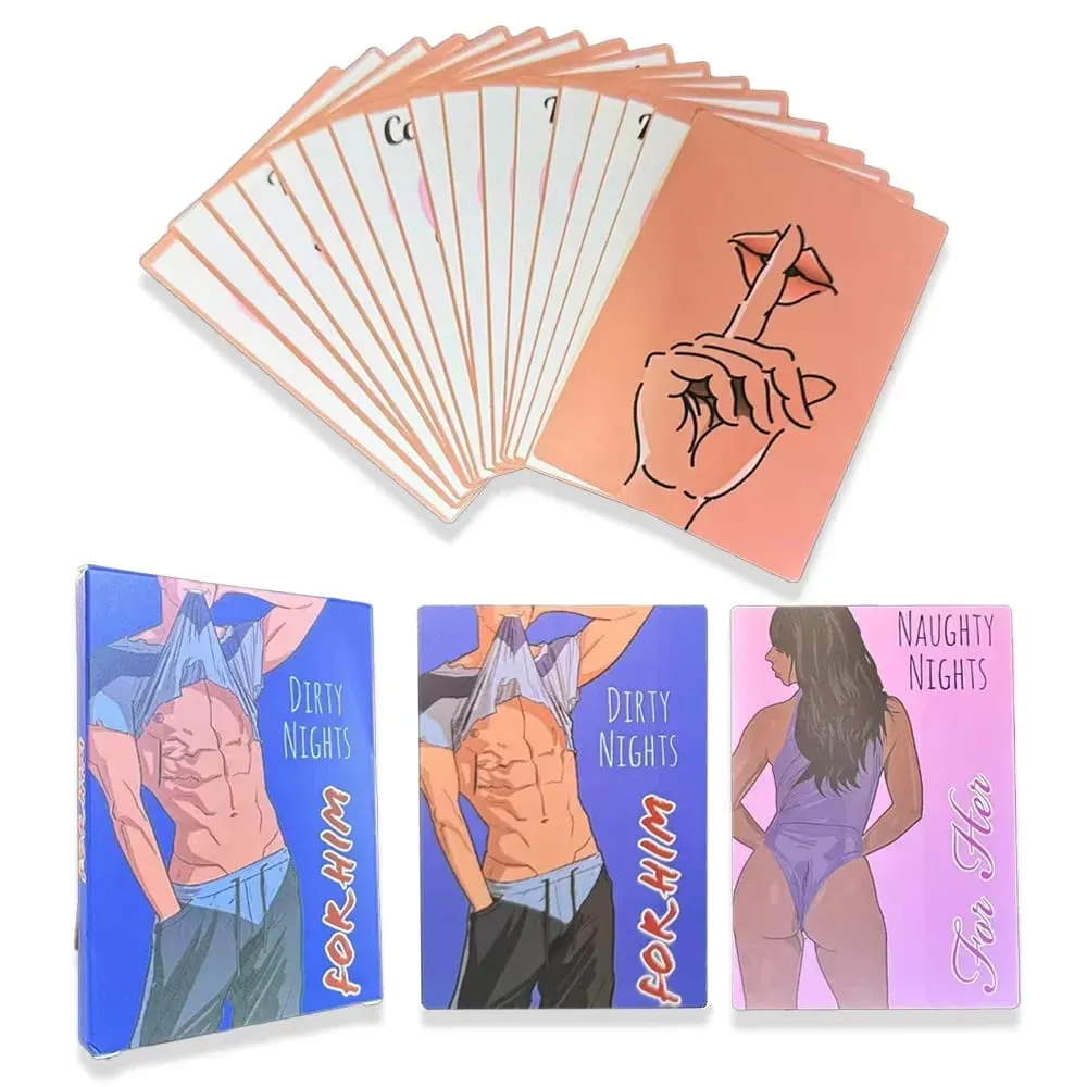 22pcs Romantic Couples Card Game Fun Date Night Board Game Truth or Dare Cards Intimate Game for Lovers Anniversary Gift Toys — image 1