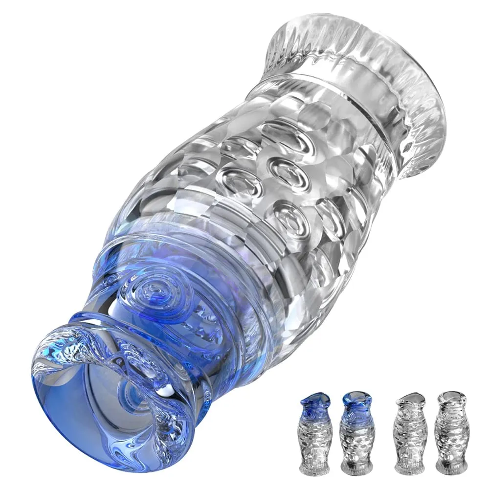 Masturbation Cup Lalaki Masturbators Double Head Vagina Real Pocket Pussy Penis Endurance Exercise Vacuum Sex Toys Para sa Matanda 18 — image 1