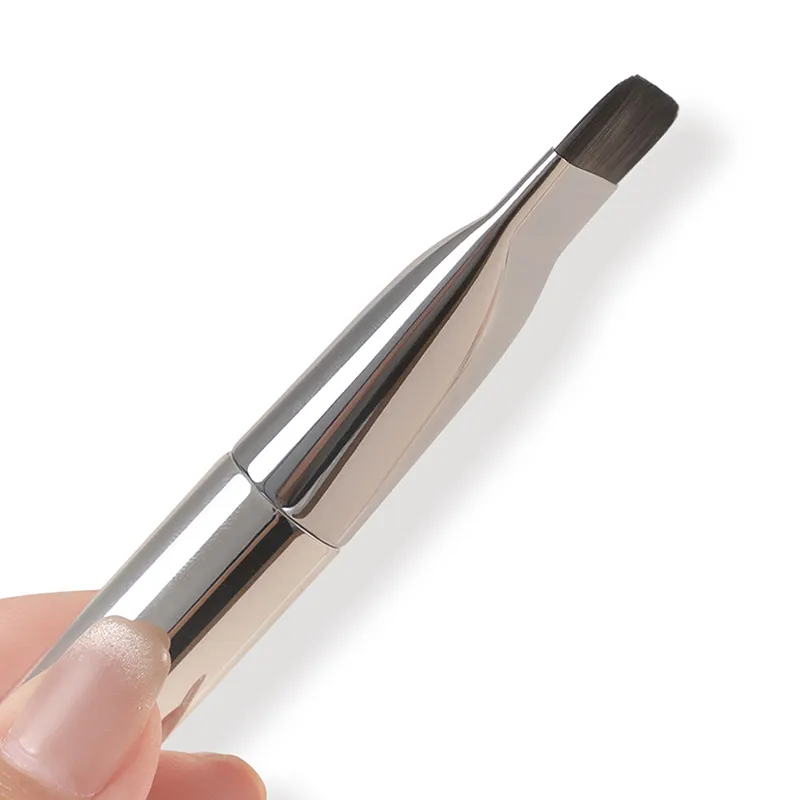 3pcs Flat Angled Makeup Brushes Set Foundation Concealer Contour Mask Brush Flat Head Cosmetic Tools — image 3