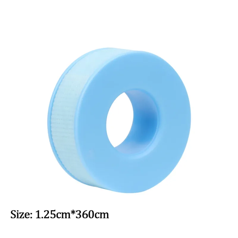 20Rolls/Lot Silicone Gel Tape for Lash Extension Sensitive Skin Multi Use Non-Woven Breathable Under Eye Pad Patches Makeup Tool