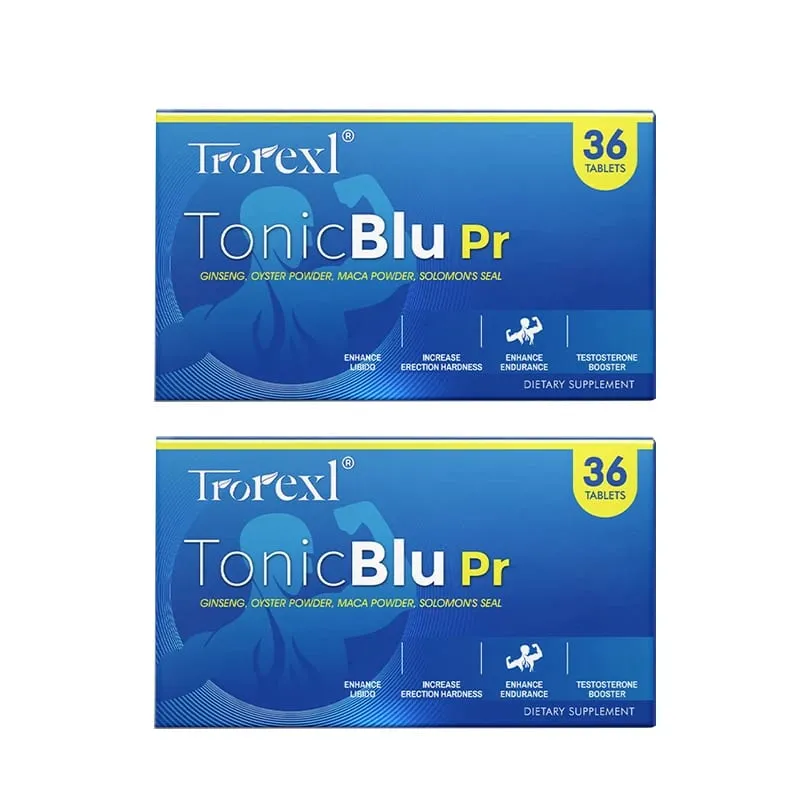 Trorexl-TonicBlu Pro - Blue Pill for Rock-Hard Energy Volume Booster Natural Oyster Ginseng for Best Benefits — image 8