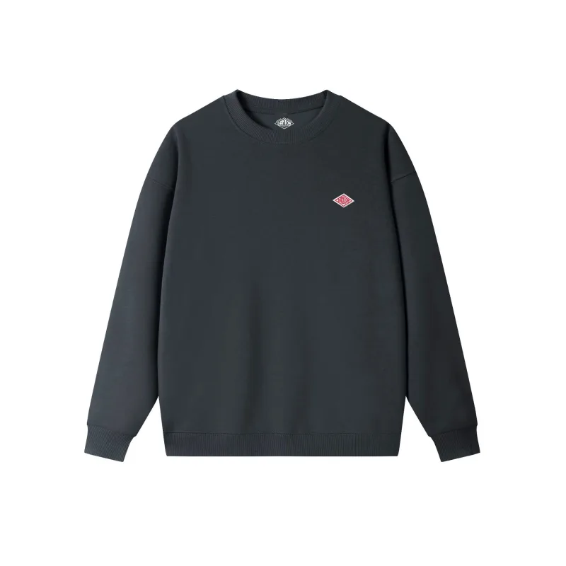 2025 Na-export sa Japan Autumn Thin Sweatshirt Kalalakihan/Babae Parehong Pagbuburda ng Cotton O-Neck Long Sleeve Loose Tracksuit Tops — image 9