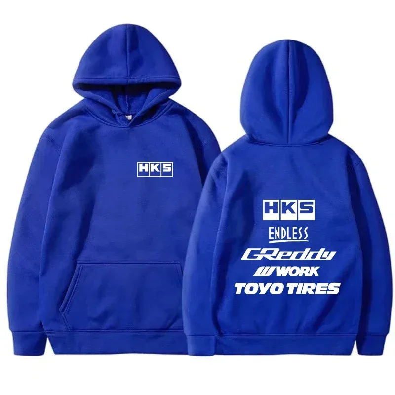 2025 Men Fashion Cool Hoodie Japan JDM Modified Car HKS ENDLESS Hoody Lalaki Babae Vintage Casual Sweatshirt Long Sleeve Pullover — image 4