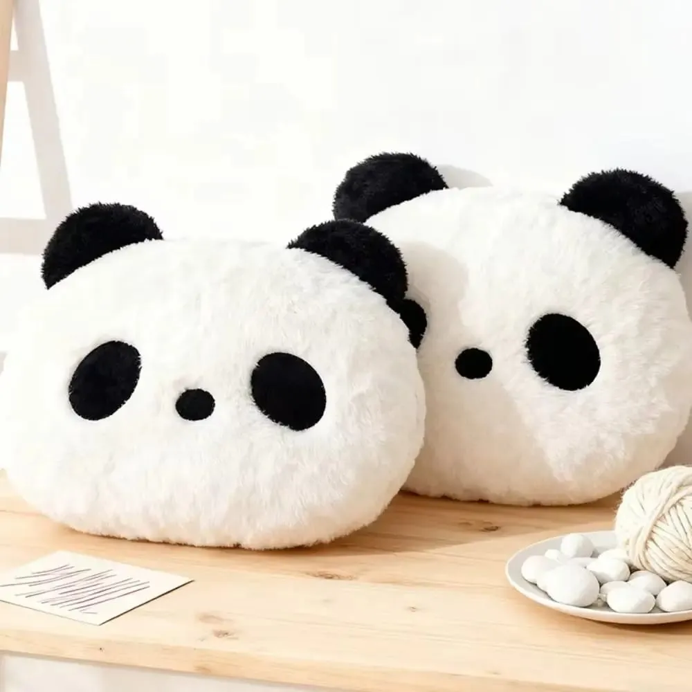 Stuffed Animal Plush Panda Cushion Bedroom Sofa Home Decoration Stuffed Panda Pillow 30cm Kawaii Panda Throw Pillows — image 2