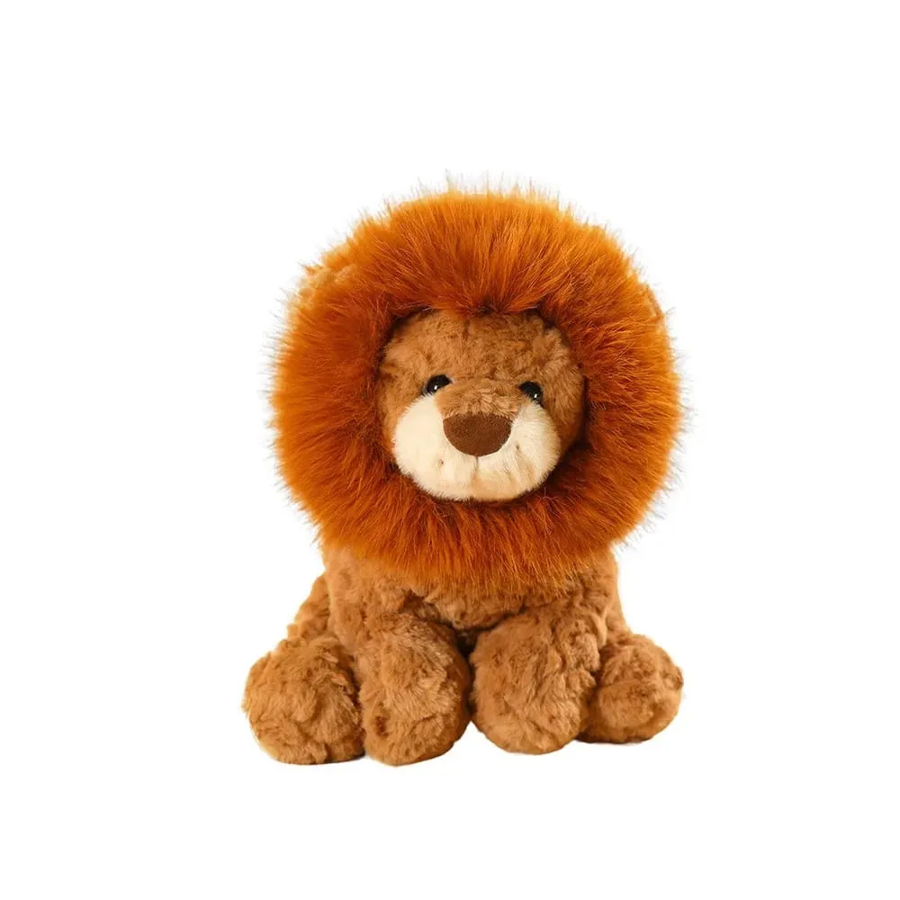 Creative Gift Soft Lion Stuffed Animal Plush Pillow Cute Emotional Support Stuffed Animals Plush 13.8inch Plush Toy
